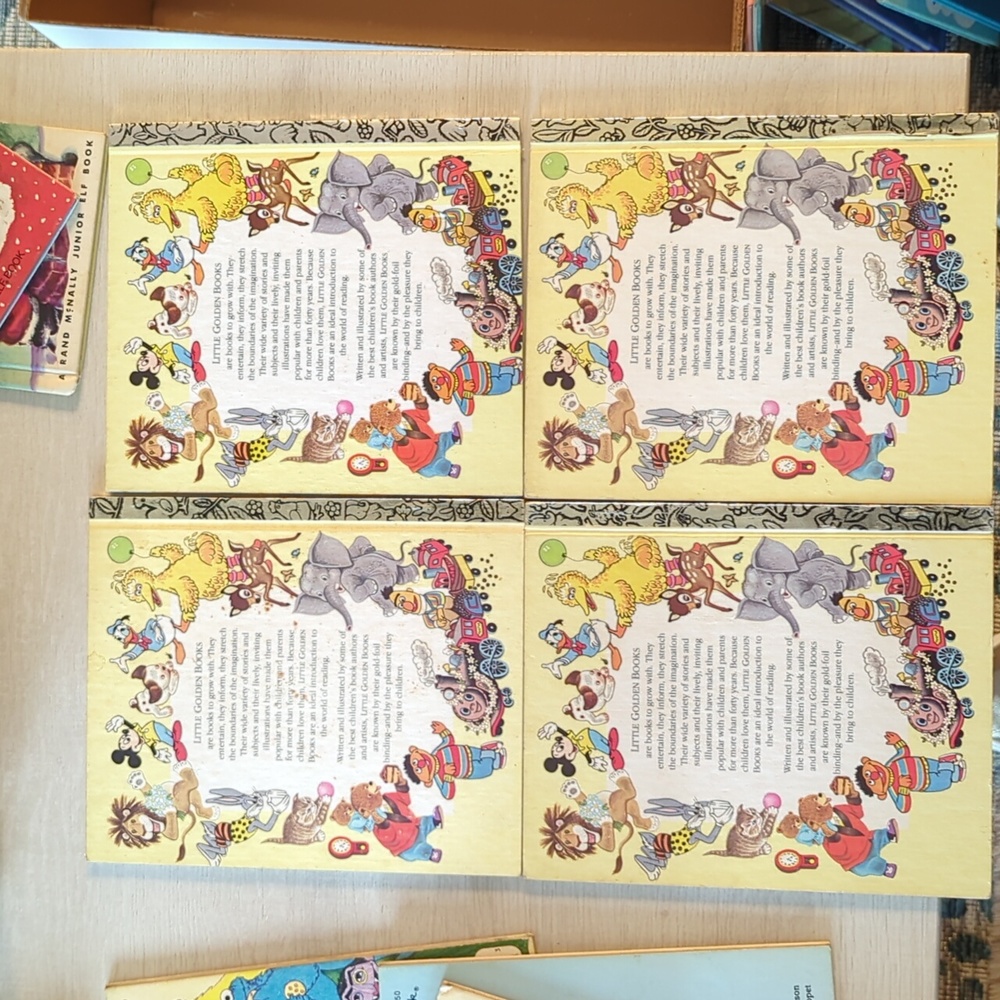 Sesame Street Little Golden Books SET OF FOUR - Picture 2 of 2